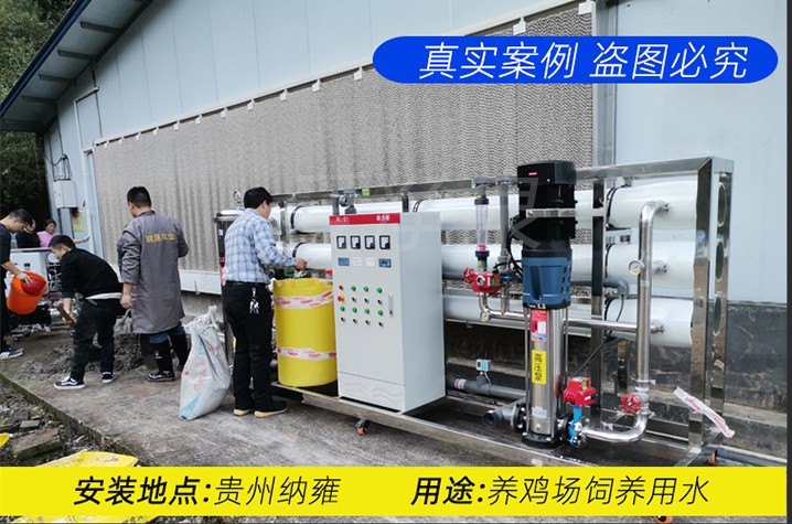 贵州纳雍 6吨/小时 单级反渗透纯水设备